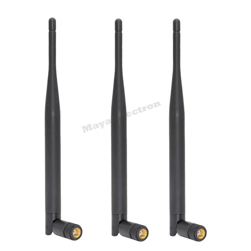 2.4GHz 5dBi Wireless WIFI Antenna Adapter For Network WLAN RP-SMA Connector
