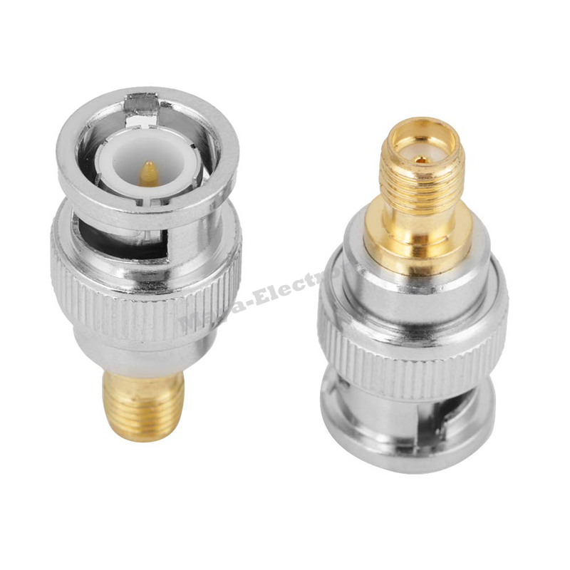 BNC male plug To SMA female jack Straight Radio Connector Adapter