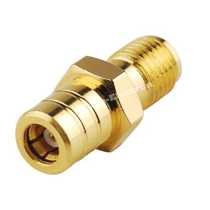 SMB female to SMA female jack Straight Connector Adapter