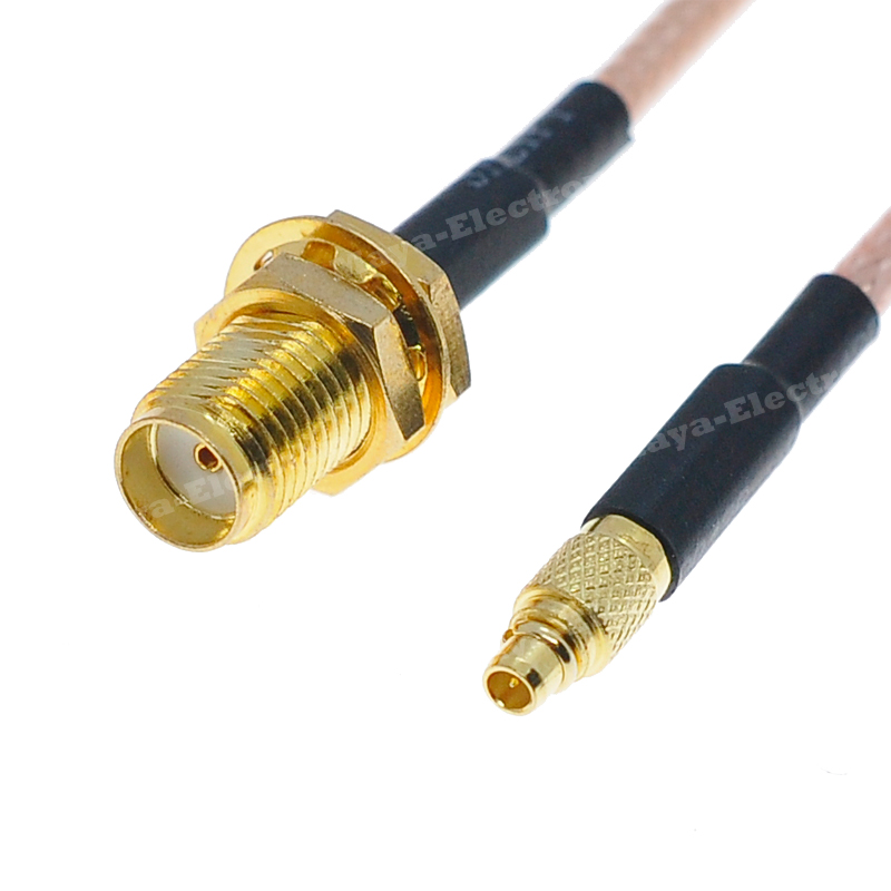 SMA female jack to MMCX Straight male plug RG316 Antenna Extension Cable