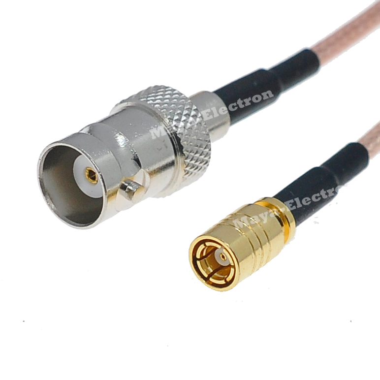 SMB Straight female jack to BNC female RG316 Radio Wifi Antenna Cable