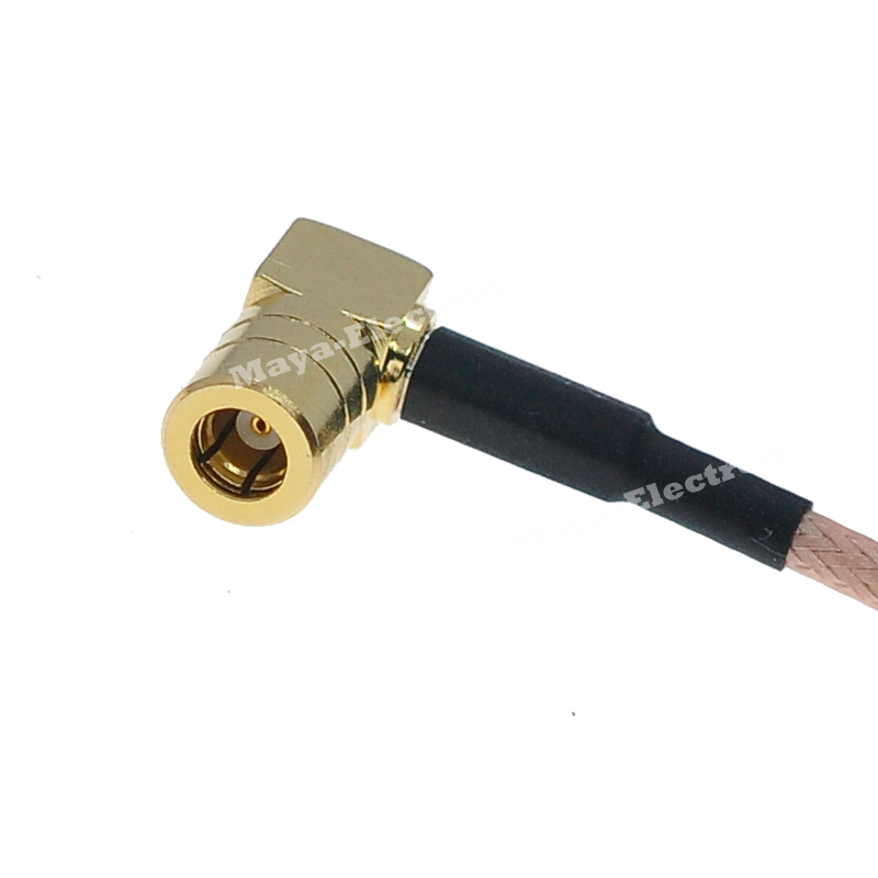 SMA right angle male to SMB right angle R/A female RG316 Wifi Antenna Extension Cable