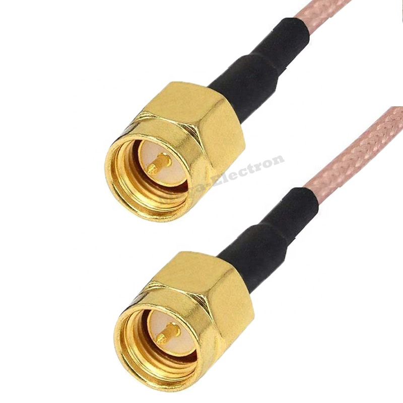 SMA male plug to SMA male RG316 Radio Antenna Convert cable