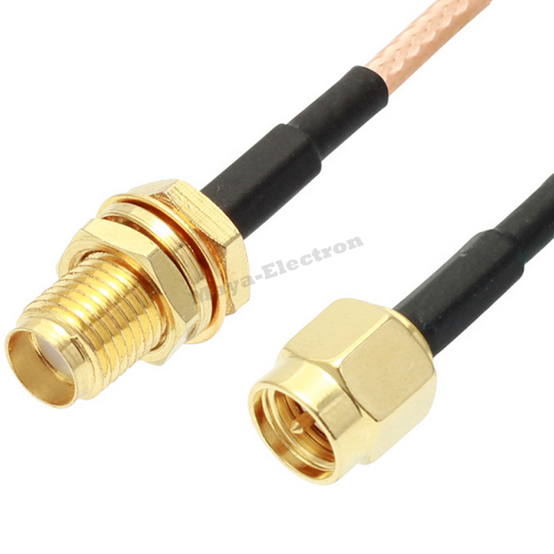 SMA male plug to SMA female jack RG316 Wifi Antenna Extension Cable