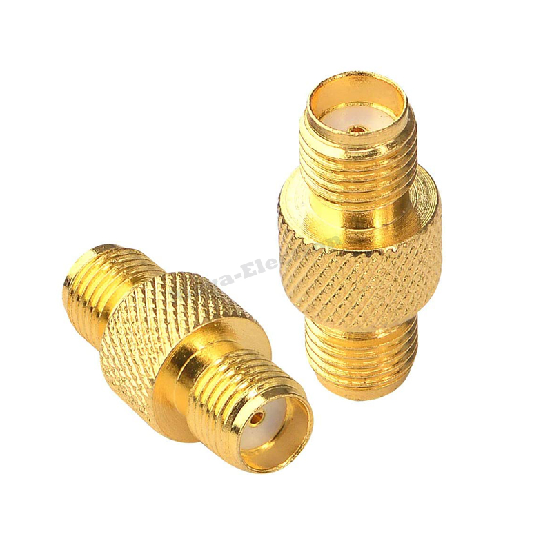 SMA Female to SMA Female jack Barrel Convert Connector Adapter