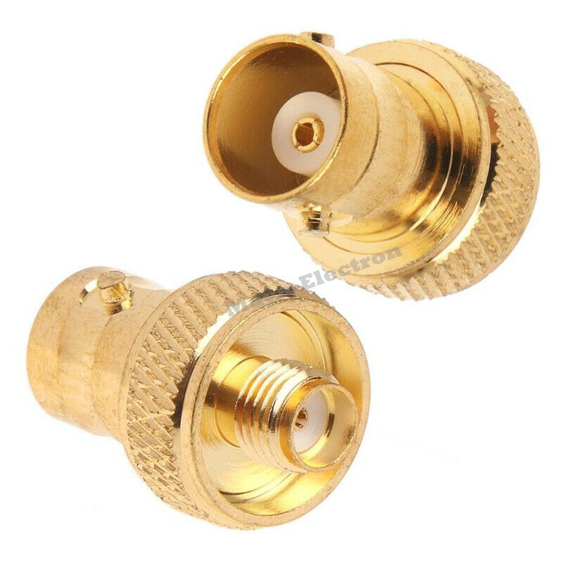 SMA Female To BNC Female Plug Connector Adapter For BaoFeng UV-5R Radio