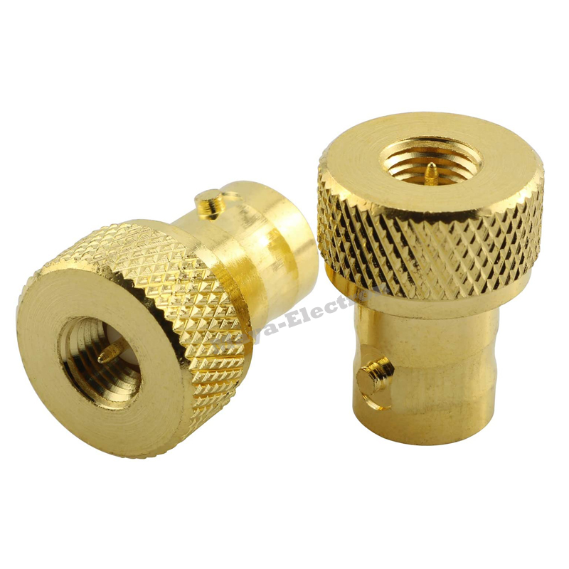BNC female jack to SMA male plug RF connector straight gold plating AdapterSETC 